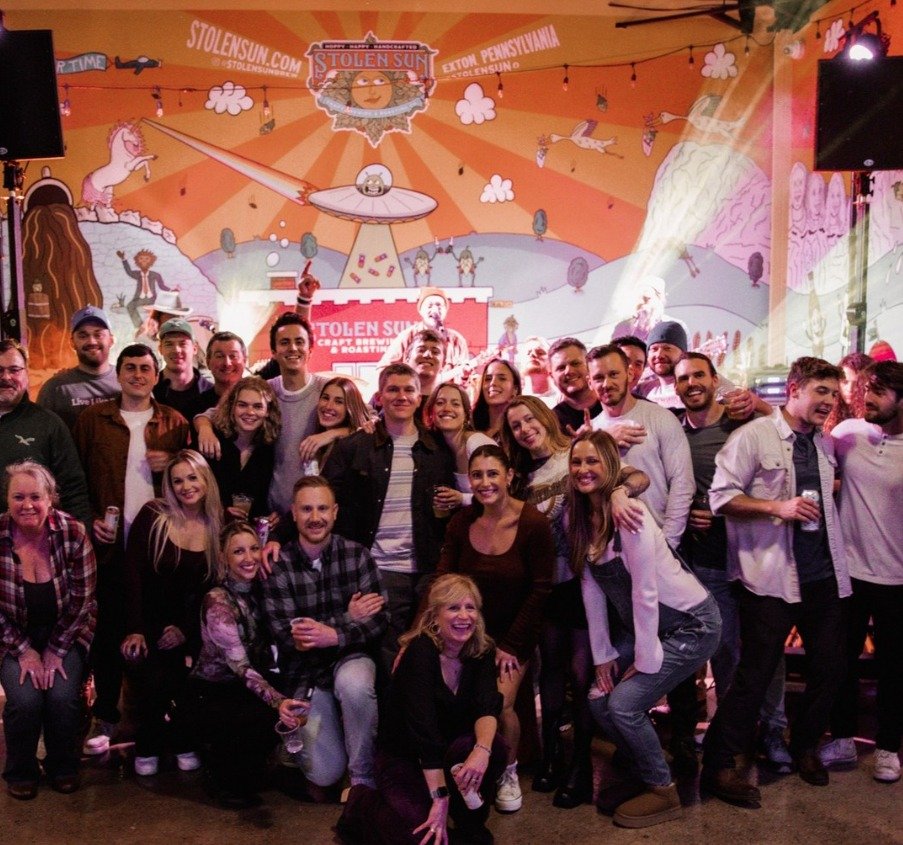 Winter Solstice crowd at Stolen Sun